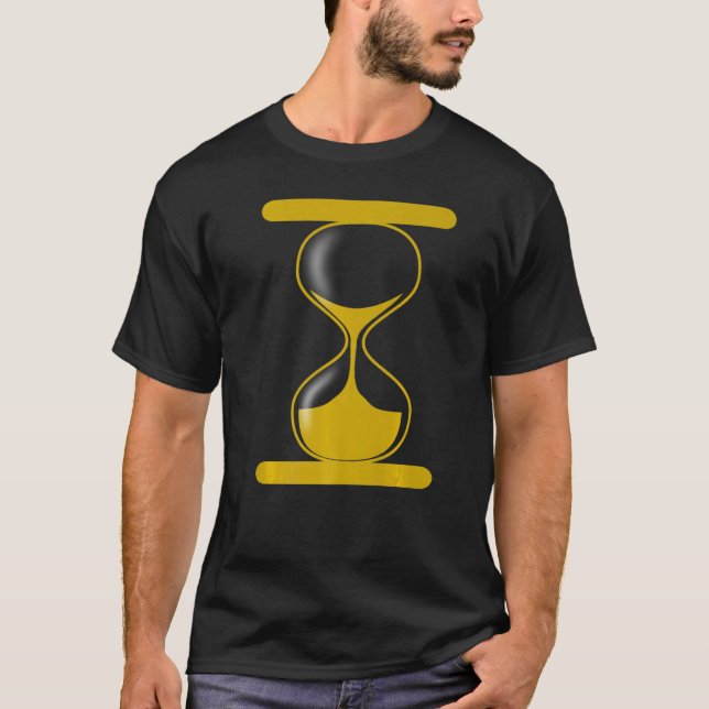 Time Sand Hourglass Hour Glass 4 T-Shirt (Vorderseite)