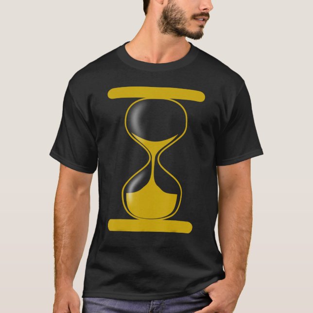 Time Sand Hourglass Hour Glass 8 T-Shirt (Vorderseite)