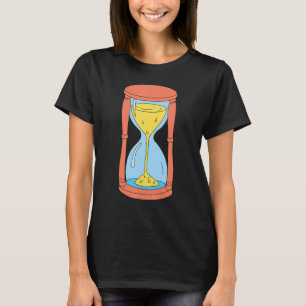Time Sand Hourglass Stunden Glas 3 T-Shirt