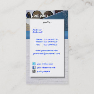 Time Share Business Card Visitenkarte