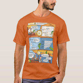 Time Sieger Comic Mann T - Shirts