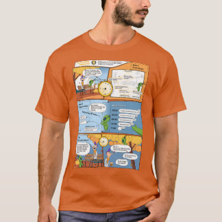Time Sieger Comic Mann T - Shirts