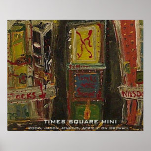 TIME SQUARE MINI POSTER