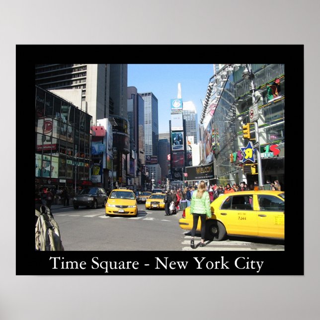 Time Square - New York City Poster (Vorne)