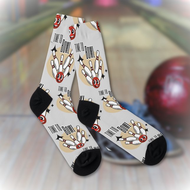 Time to Bowl Socks Socken (Von Creator hochgeladen)