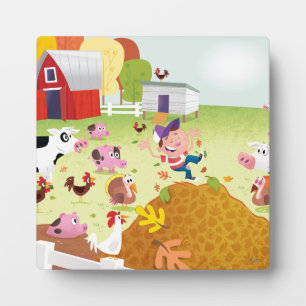 Time to Count - Farmyard Fotoplatte
