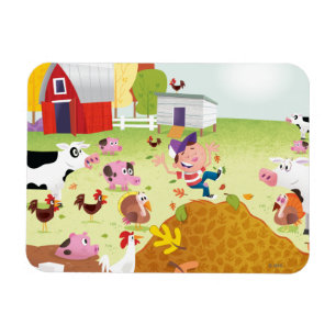 Time to Count - Farmyard Magnet