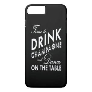 Time to Drink Champagne iPhone 7 Plus Fall Case-Mate iPhone Hülle