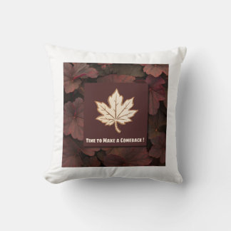 Time to Make a Comeback – Autumn Leaf Pillow Kissen