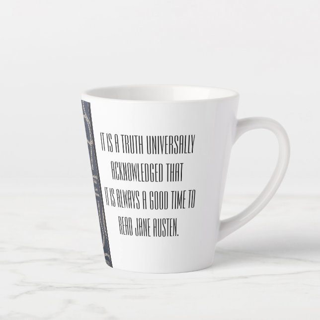 Time to read Jane Austen  Milchtasse (Rechts)