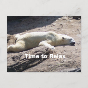 Time to Relax Postkarte