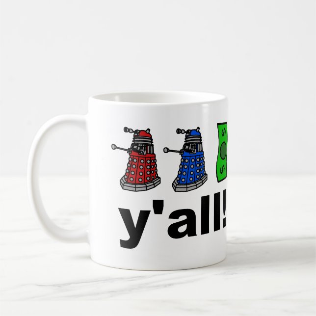 Time Travel Funny Geek Nerd Spaß Tasse (Links)