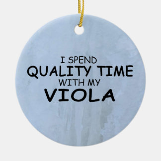 Time Viola Keramik Ornament