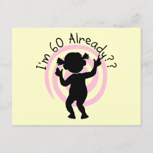 Time Warp 60 Bereits Shirts und Geschenke Postkarte