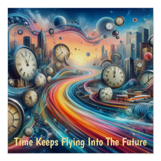 Time Warp Road Reise Poster (Vorderseite)