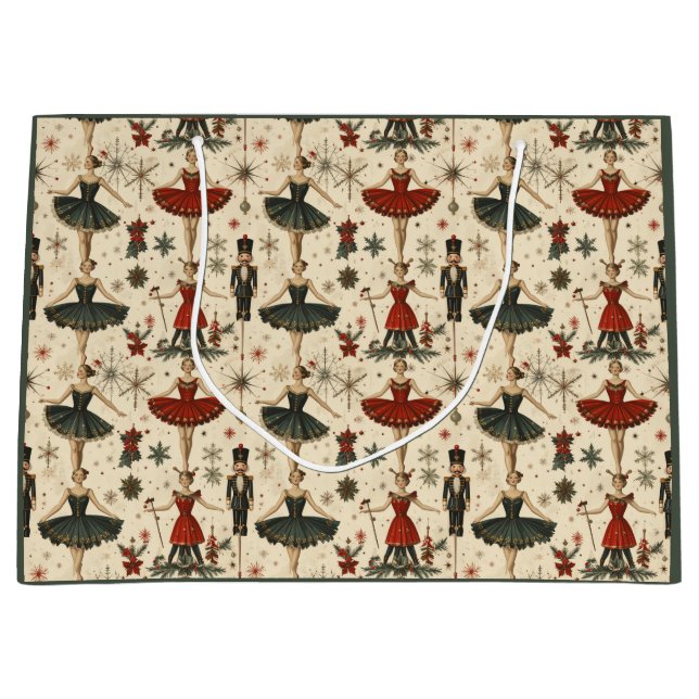 Timeless Ballerine   Große Geschenktüte (Vorderseite)