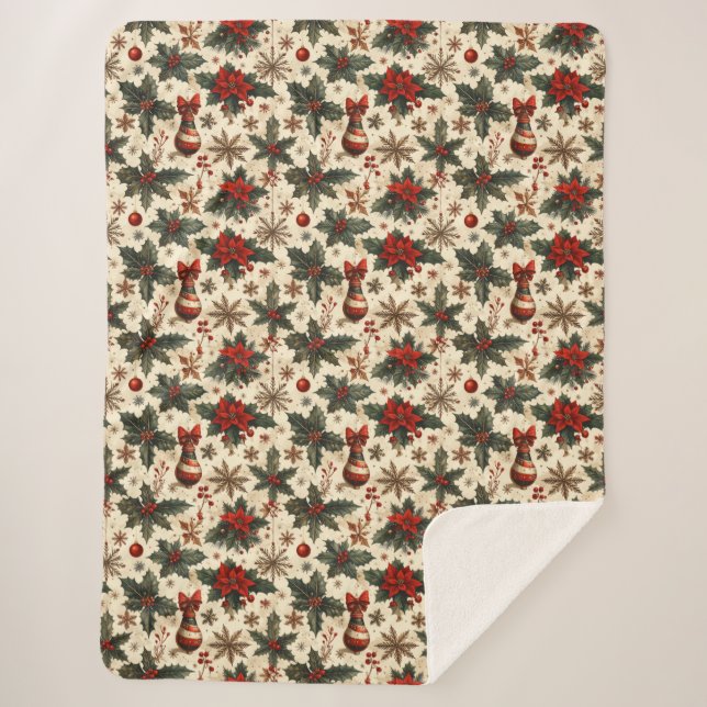 Timeless Christmas  Sherpadecke (Vorderseite)