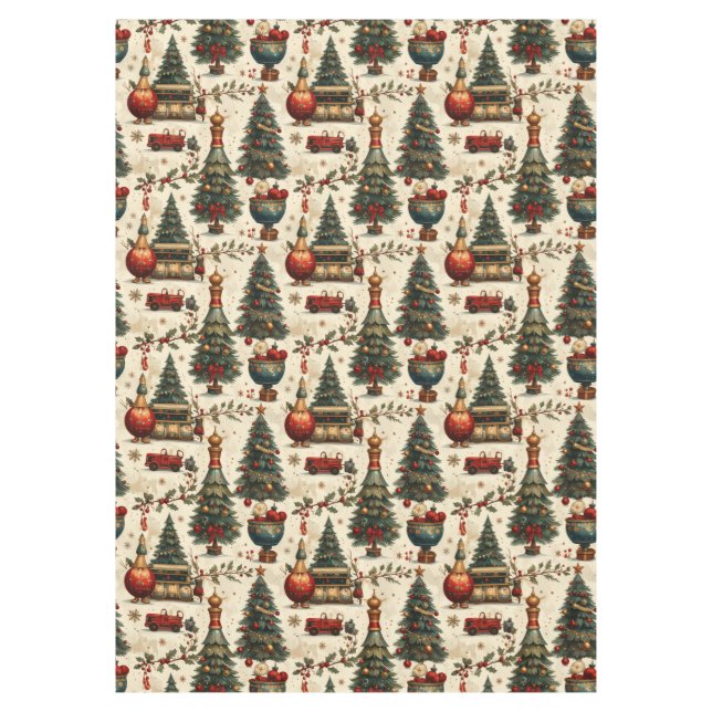 Timeless Christmas Vibes Tischdecke (Vorderseite)