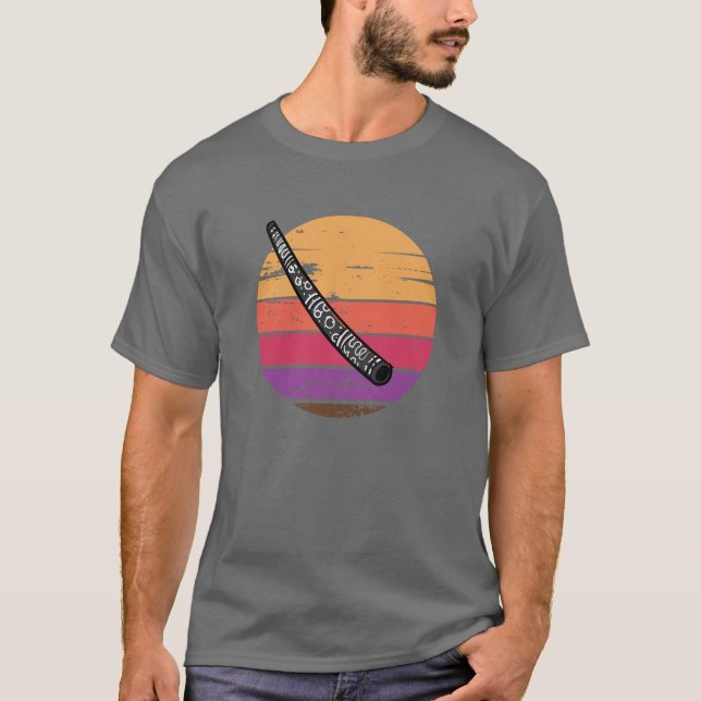 Timeless Didgeridoo at Iconic Sunset T-Shirt (Vorderseite)