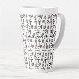Timeless Egyptian Antiquities Digital Patterns Milchtasse