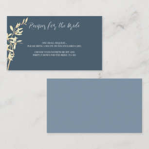 Timeless Floral Symphony Recipe Anfrage Mitteilungskarte