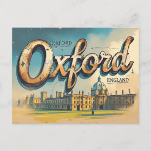 Timeless Oxford Views Postkarte