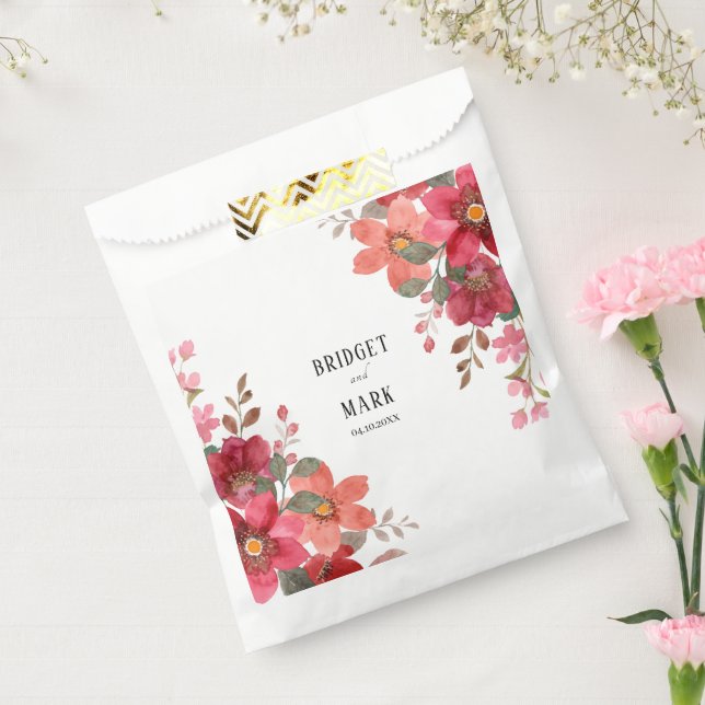 Timeless Red Wedding Geschenktütchen (Versiegelt)