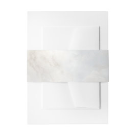 Timeless Refined Modern Luxury Marble Einladungsbanderole