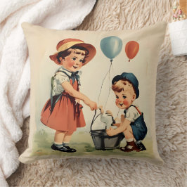 Timeless Retro Kids Kissen