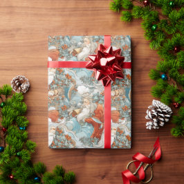 Timeless Vintage Weihnachten Geschenkpapier