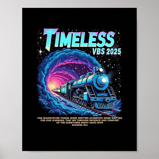 Timeless We Through Patience Christian Summer Vbs  Poster (Vorne)