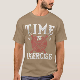Timeo Aercise Lumberjack Ae Forestry Vintag T-Shirt