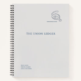 Timepiece- Minimalist Marriage Union Notebook Notizbuch