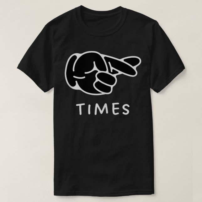 Times Funny High School Inside Joke T-Shirt (Design vorne)
