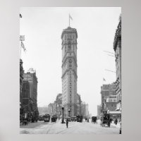 Times Square, 1908. Vintages Foto