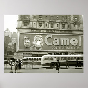 Times Square Advertising: 1943 Poster