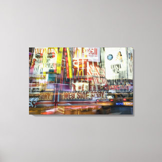 Times Square bei Twilight Leinwanddruck