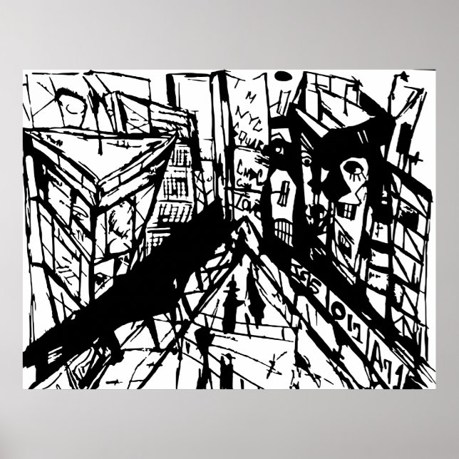 TIMES SQUARE CNBC POSTER (Vorne)