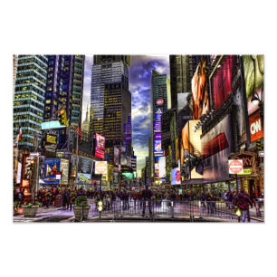 Times Square Foto in HDR.