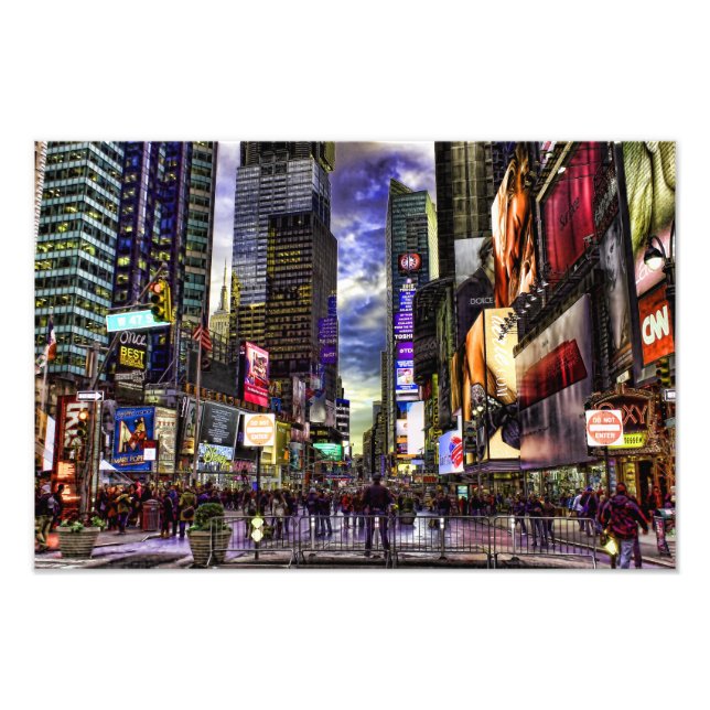 Times Square Foto in HDR. (Vorne)