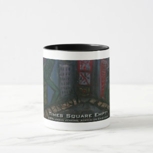 Times Square leer Tasse
