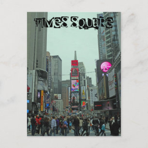 Times Square Manhattan New York Postkarte