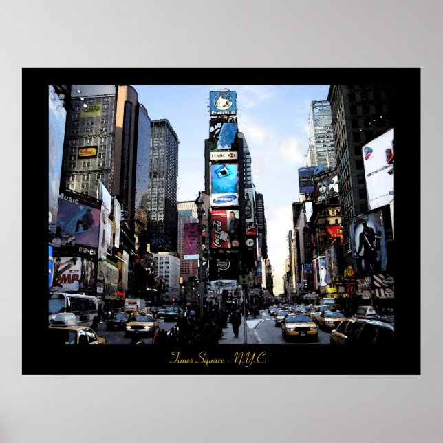 Times Square - N.Y.C. Poster print (Vorne)