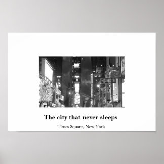 Times Square, New Poster