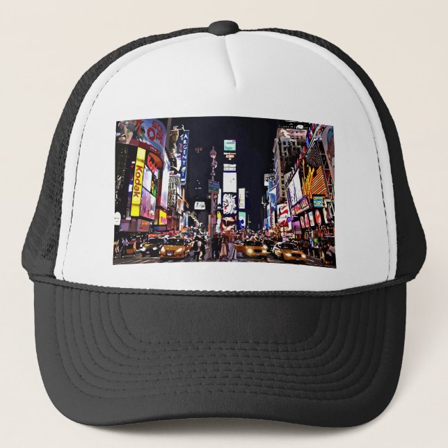 Times Square, New York 2 Truckerkappe (Vorderseite)