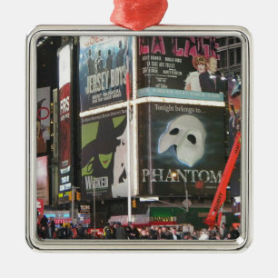 Times Square New York City, New York Weihnachten Ornament Aus Metall