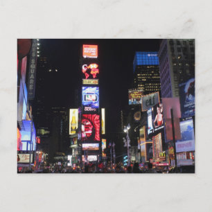 Times Square New York City Postkarte