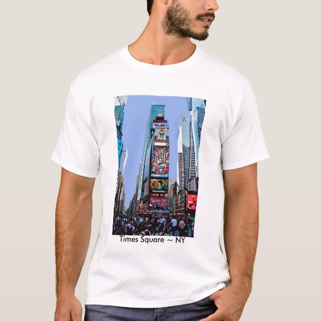 Times Square, New York City, T-Shirt (Vorderseite)