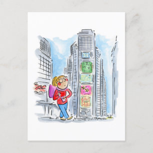 Times Square, New York Postkarte