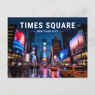 Times Square New York Postkarte
